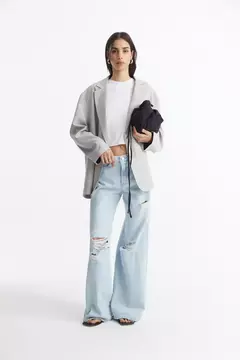 Jean Wide Leg Light Blue