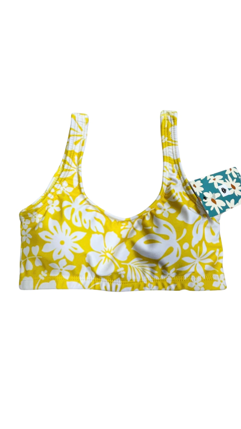 061 TOP BELINDA FLOR BASE AMARILLO