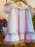 Vestido em Tule Rainbow - Infanti na internet