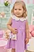 Vestido Gola Boneca em Linho/Bolsa - Infanti - comprar online