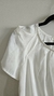 Blusa cetim off white Czar 38 - loja online