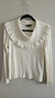 Blusa tricot off white M - comprar online