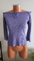 Blusa ciganinha tricot P/M