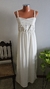 Vestido longo off white P