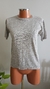 Blusa tricot cinza M