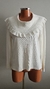 Blusa tricot off white M