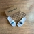 CHINELO SLIDE BRANCO/AZUL COMPLY - Bappe 