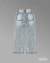 CALÇA BAGGY DENIM OVERSIZED CROSS TEXTURE - comprar online