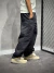 CALÇA BAGGY BASIC STONED BLACK - comprar online