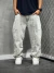 CALÇA BAGGY DENIM STONE GREY - Bappe 