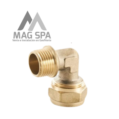 Codo PEX 25 X 3/4"HE a Tuerca de Apriete 25 mm - tienda online