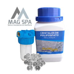 Recarga de Polifosfato de 750 Gramos para Filtros