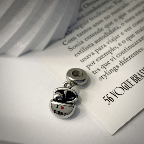 Berloque Fone I Love Music - comprar online