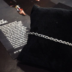 Pulseira Masculina Elo Cadeado Média - comprar online