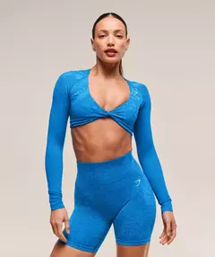 Adapt X Whitney Animal Seamless Long Sleeve Top - comprar en línea
