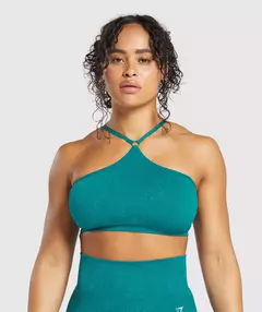 Adapt Fleck Seamless Halterneck Bralette - comprar en línea