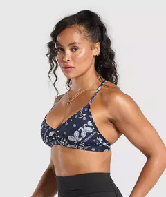 Bandana Print Minimal Bra en internet