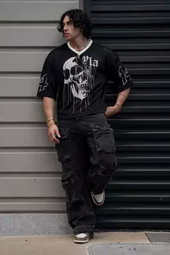 4015 - Drippy Skull Jersey - comprar en línea