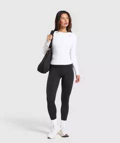Everyday Open Back Long Sleeve Top - Lunè Sportswear
