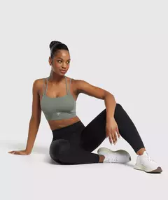 Halterneck Crop Cami Tank - Lunè Sportswear