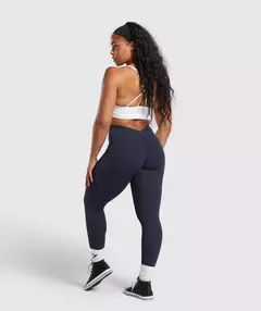 Lifting Dipped Waistband Leggings - tienda en línea