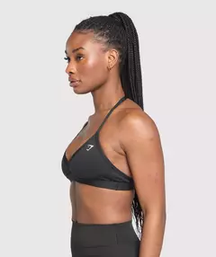 Minimal Halterneck Sports Bra - Lunè Sportswear