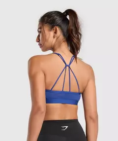 Ruched Strappy Sports Bra en internet
