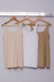 Vestido Curto Basico Linho - Off White - loja online