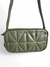 Bolsa Feminina Transversal Baú Pequena Verde Militar em Couro Legítimo na internet