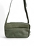 Bolsa Feminina Transversal Baú Pequena Verde Militar em Couro Legítimo - Città