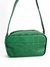 Bolsa Feminina Transversal Baú Pequena Verde Bandeira Couro Legítimo - Città