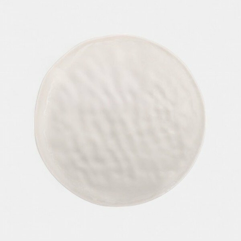 PLATO POSTRE SAKURA ZEN BRIGHT WHITE 22 CM