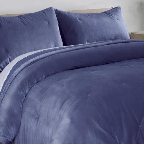 ACOLCHADO GAMUZA C/ FUNDAS KING