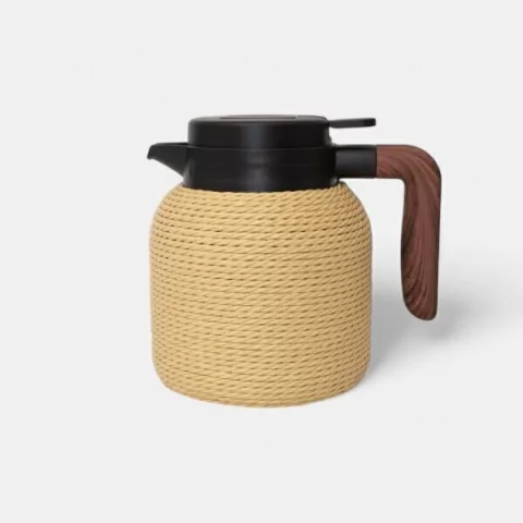 JARRA TERMICA SAKURA LOGGIA SOGA ROPE BEIGE /CREMA 1.2 L