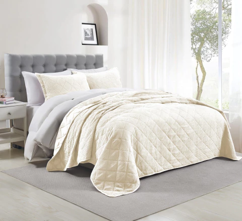Imagen de CUBRECAMA HOTEL WAFFLE KING