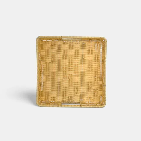BANDEJA CUADRADA NATURAL GRANDE