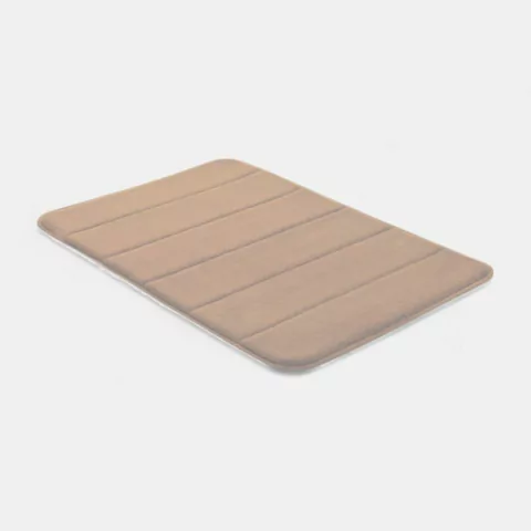 ALFOMBRA DE BAÑO MEMORIA BEIGE