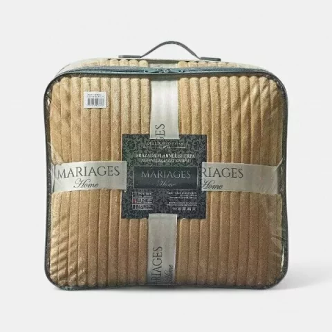 FRAZADA PONTEVEDRA MARRON KING