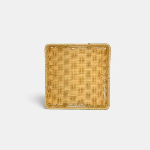 BANDEJA CUADRADA NATURAL MEDIANA