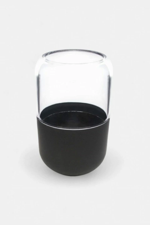 VASO PORTA CEPILLO OHIO NEGRO