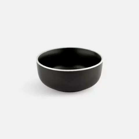 BOWL PORCELANA SAKURA BLACK 14.5 CM
