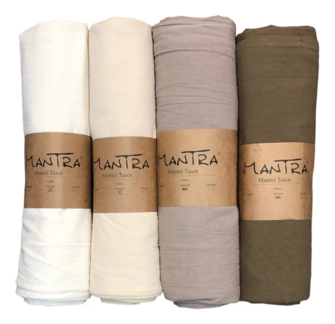 MANTEL TUSOR LISO MANTRA 2 MTS