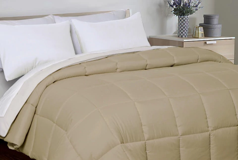 ACOLCHADO SIN FUNDA SIMIL PLUMON BIFAZ KING