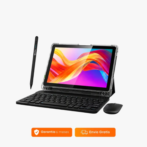 Tablet Studio Pro 10 Pulgadas con Accesorios - 128gb almacenamiento, 4gb Ram y Procesador Octa-core con Lápiz Óptico de Edna
