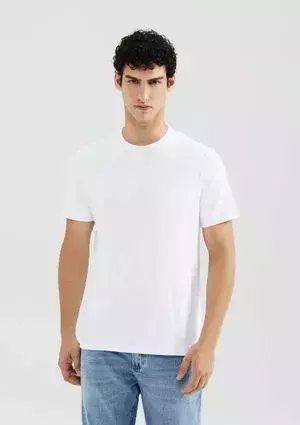 Camiseta Hering Comfort Super Cotton - Branca