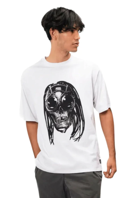 Camiseta Oakley Skull Medusa - Branco - comprar online