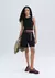 Regata Feminina Cropped Halter Neck Em Ribana Canelada - Preto na internet