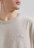 Camiseta Hering Comfort Com Bordado - Bege - comprar online