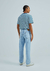 Calça Jeans Hering - Reta Com elastano - Machado Store