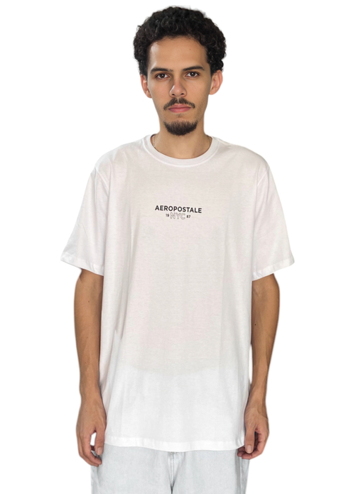 Camiseta Masculina Aeropostale - Branco - comprar online